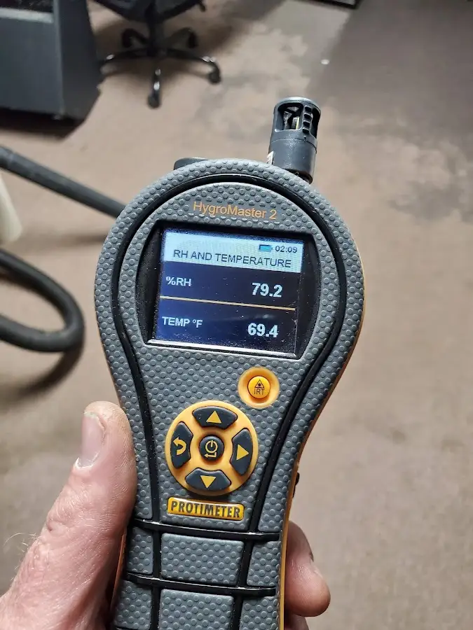 Moisture meter humidity assessment for Mold Remediation & Removal in Havre